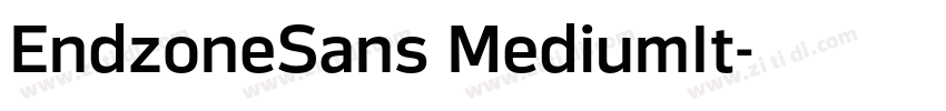 EndzoneSans MediumIt字体转换 EndzoneSans MediumIt字体转换
